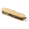 Small Compact Beechwood Multi Tools Angle